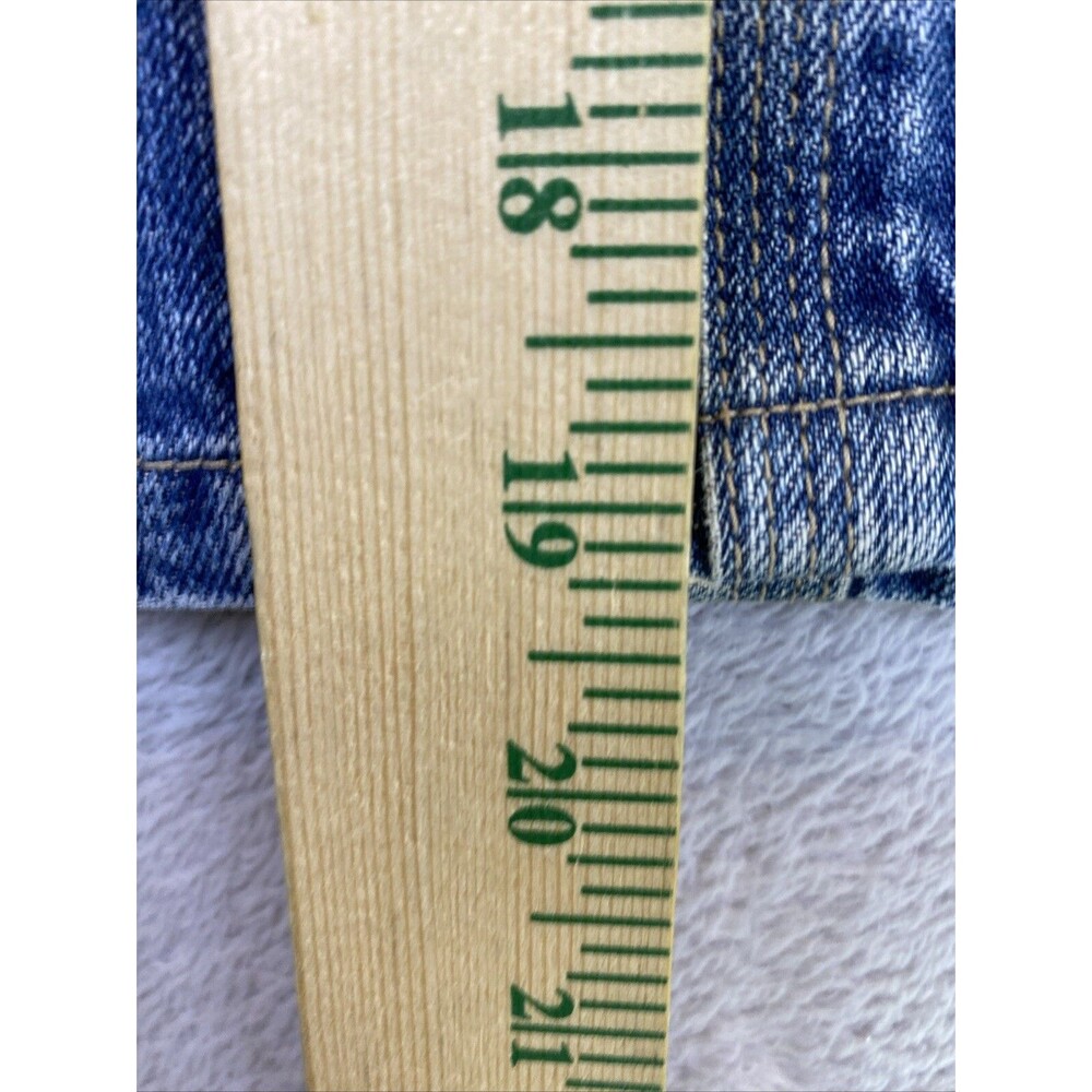 Vintage Tommy Hilfiger Knee Length Denim Jean Skirt Women's 20 Stretch Y2K - Picture 6 of 8